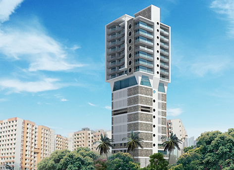- Inez towers, by Asthavinayak developers, Mahim West Mumbai